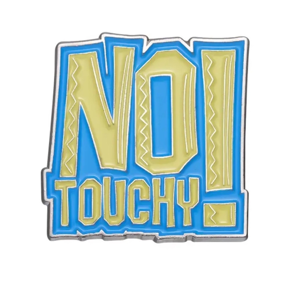 No Touchy! The Emperor's New Groove 2000 Cartoon Enamel Pin